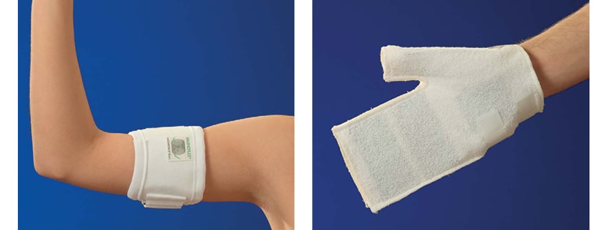 Armbandage und Handbandage