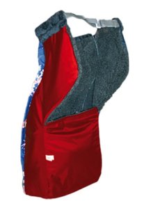 Schalenform Schlupfsack Schalenform Schlupfsack, ohne Gesäß- und Rückenteil