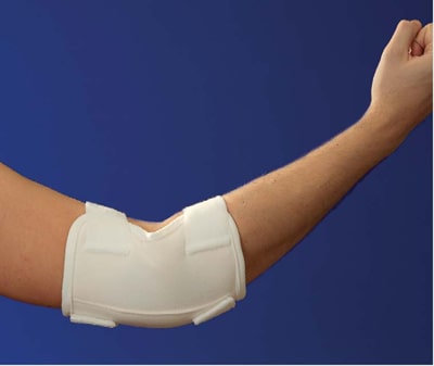 Beispielprodukt aus der statischen Magnetfeldtherapie: Magnoflex Ellenbogenbandage